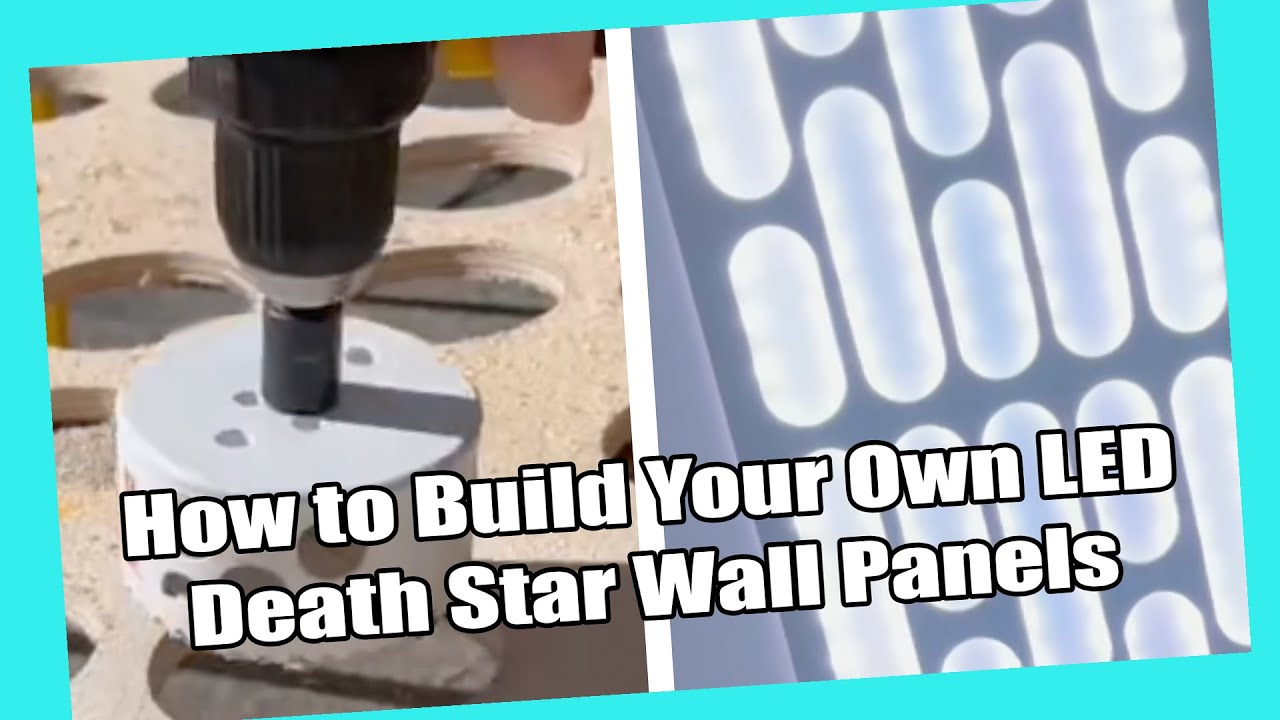 Building the Ultimate Star Wars Death Star LED Wall Panels