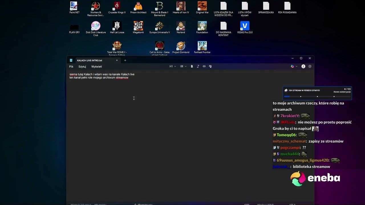 KAŁACH OPOWIADA CO ROBI NA TWITCHU