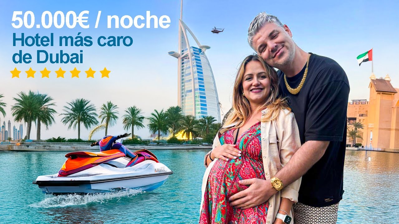 Dormimos en el ÚNICO HOTEL 7 ESTRELLAS del MUNDO! | Burj Al Arab