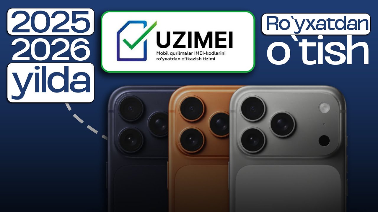 UZ IMEI 2025 ❗ Telefoningiz blok bo‘lishidan oldin buni albatta ko‘ring! | 100% YECHIM