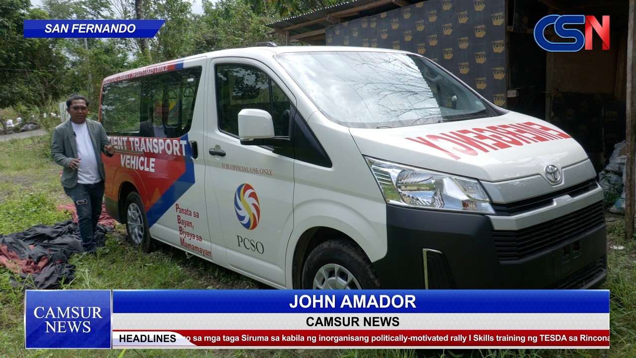 Nawawala umanong ambulansyang hindi naturnover sa LGU San Fernando noong 2024, Natagpuan na