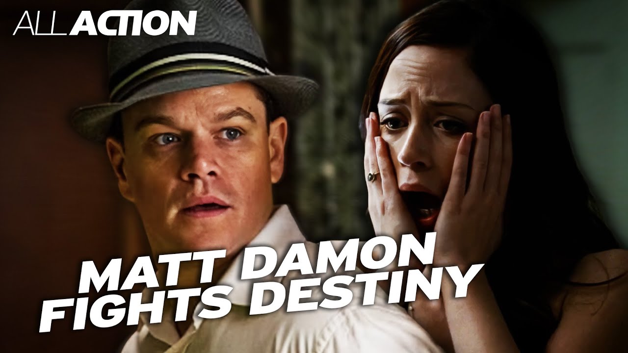 Matt Damon Kicking Destiny's Ass | The Adjustment Bureau | All Action