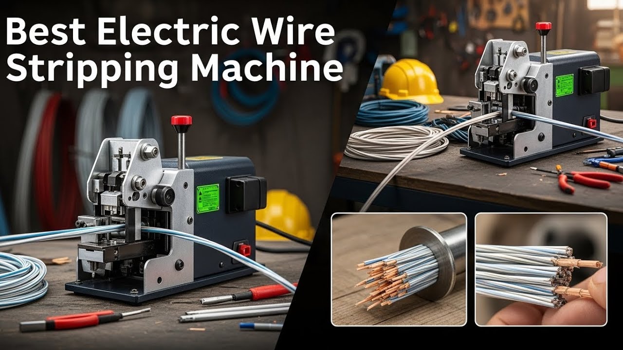 TOP 5 Best Electric Wire Stripping Machine 2026 | This Electric Wire Stripping Machine Will Save