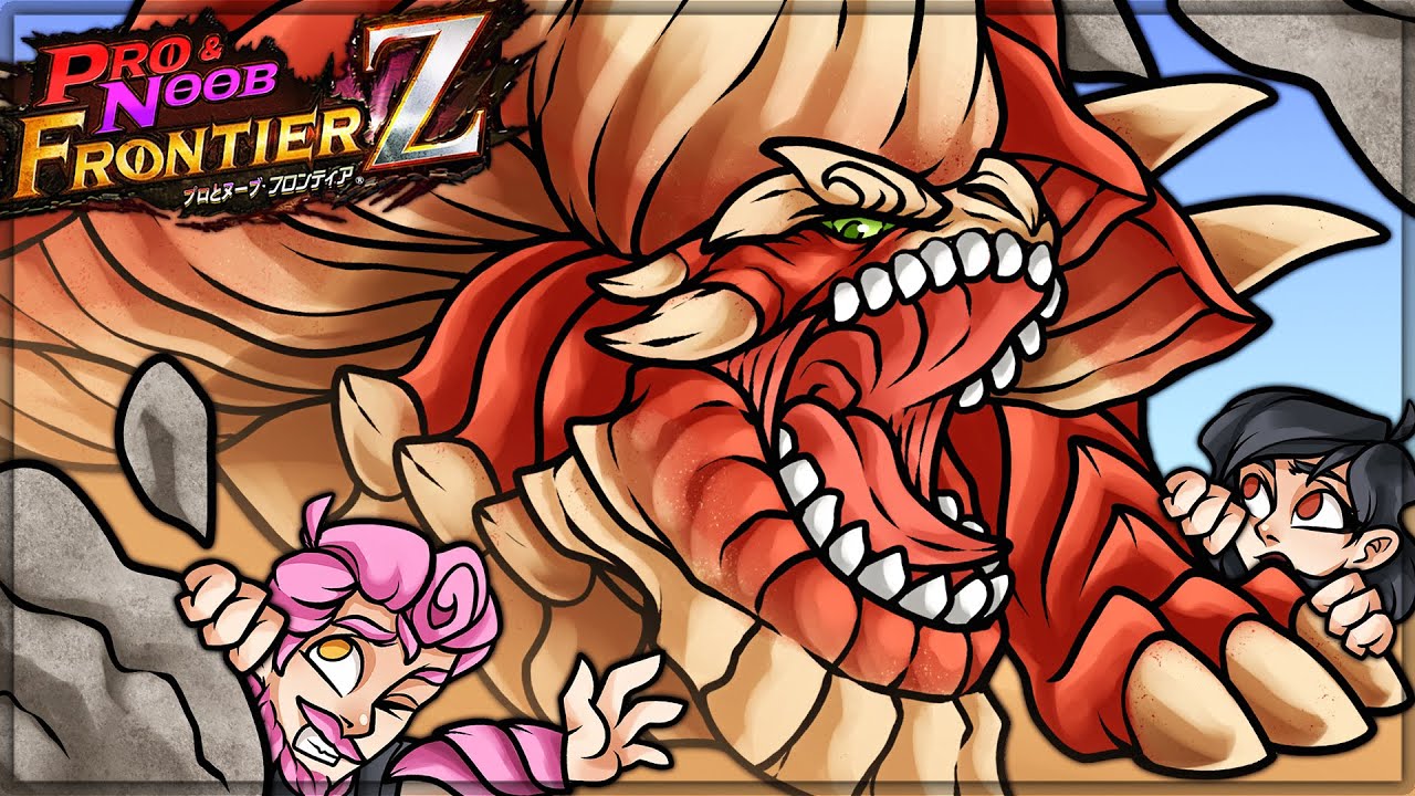 GIANT CANNON TORTOISE WHAT - Pro and Noob VS Monster Hunter Frontier! (Odibatorasu Gameplay)