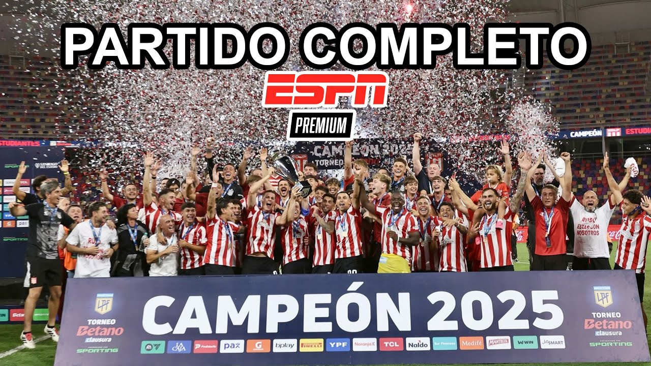 Racing Club (4) 1 - 1 (5) Estudiantes de La Plata | Clausura 2025 - Final