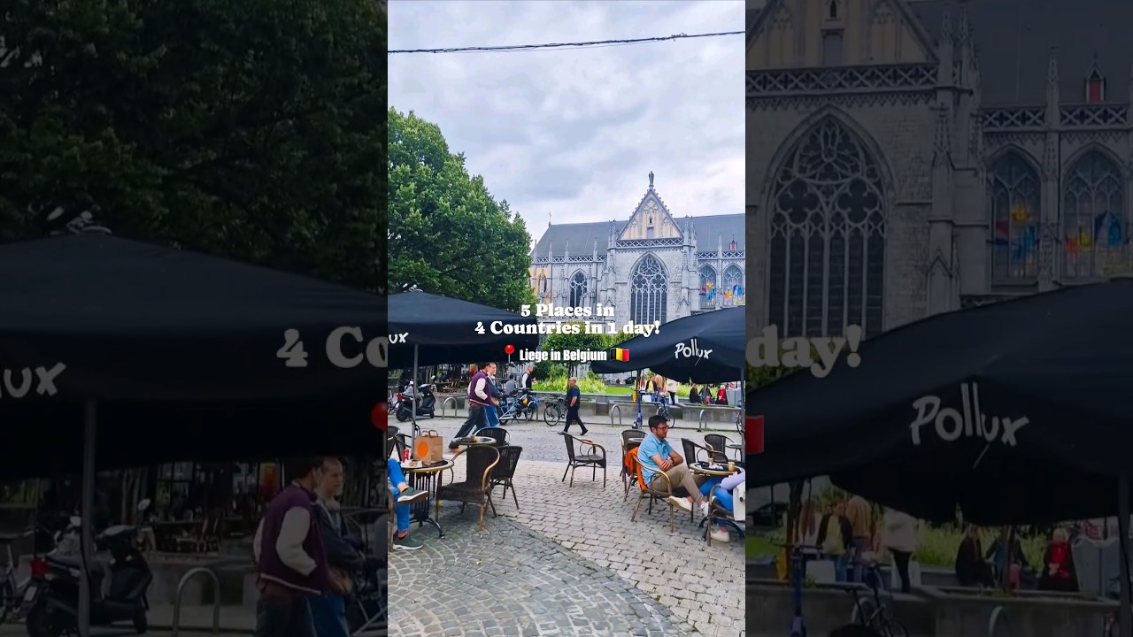 5 places in 4 countries in just 1 day! 🇱🇺🇧🇪🇳🇱🇩🇪 