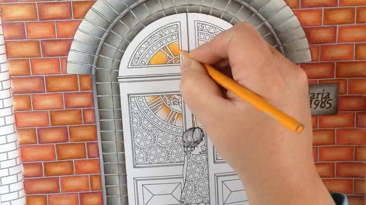 Tutorial part 2 - THE TIME GARDEN Daria Song - color with me