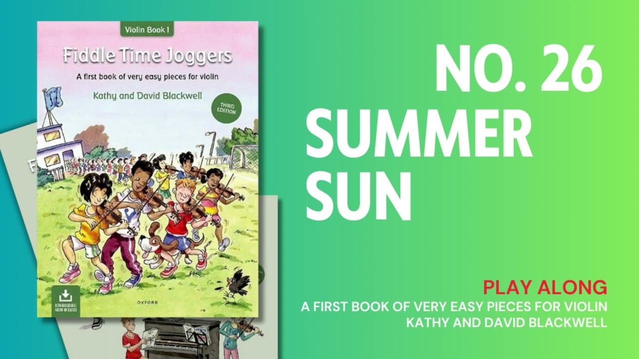 No. 26 Summer Sun | Play Along | Fiddle Time Joggers
