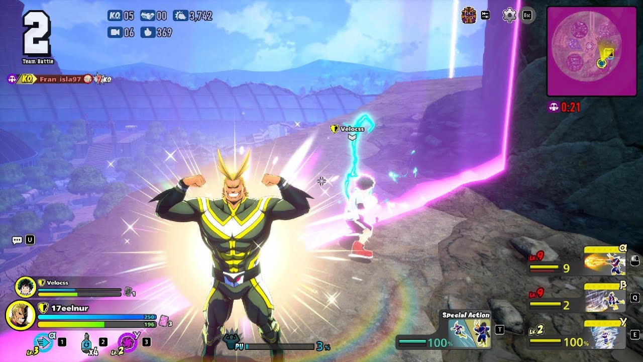 Mastering All Might Before AFO comes - Part1 | MY HERO ULTRA RUMBLE