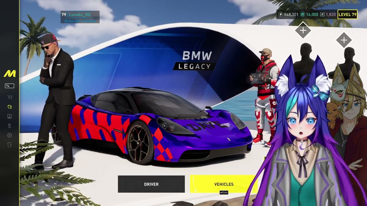 Lunako Goes Racing Once Again! | !CMD