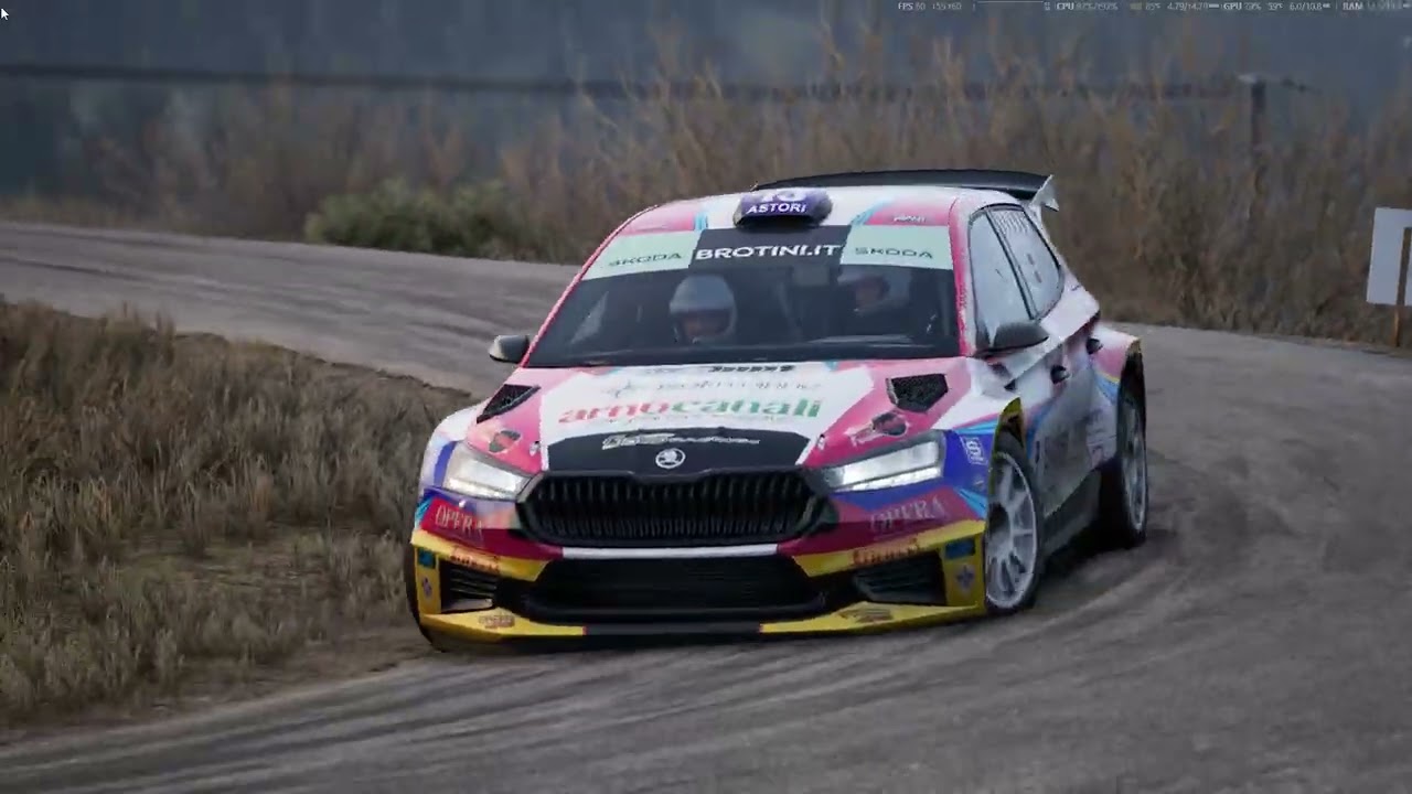Assetto Corsa Rally v0.3 | Sisteron-St. Geniez - Skoda Fabia RS Rally2 Gameplay