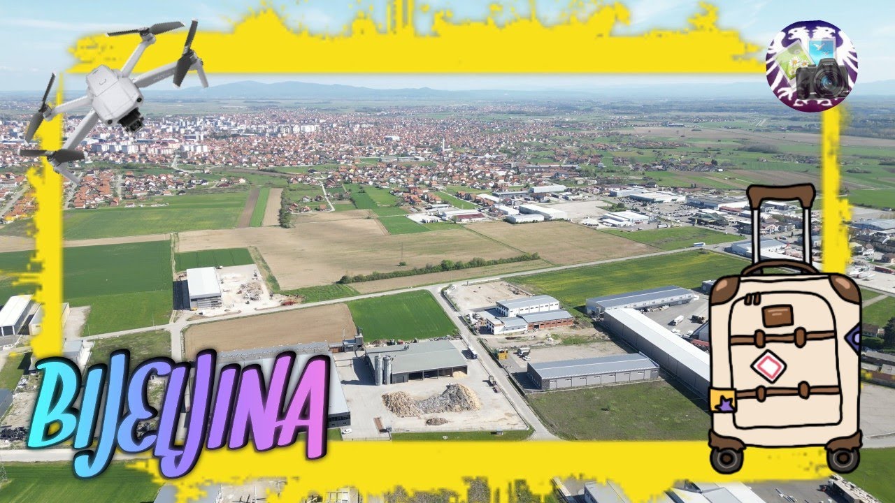 BIJELJINA snimak okoline dronom