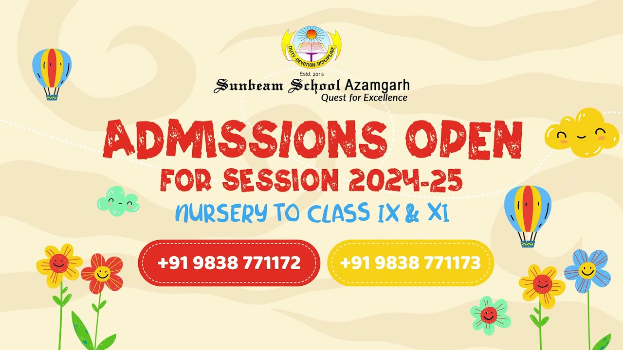 PROTSAHAN at Sunbeam School Azamgarh | #admissionsopen2024_25 #sunbeamschoolazamgarh