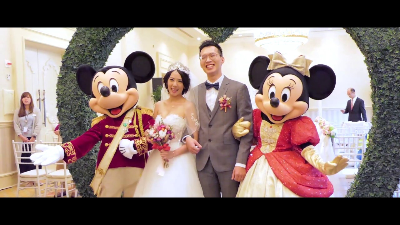 Y+A Hong Kong Disney Wedding Highlight 香港迪士尼婚禮 – 雲朵婚禮錄影｜質感系台北婚錄