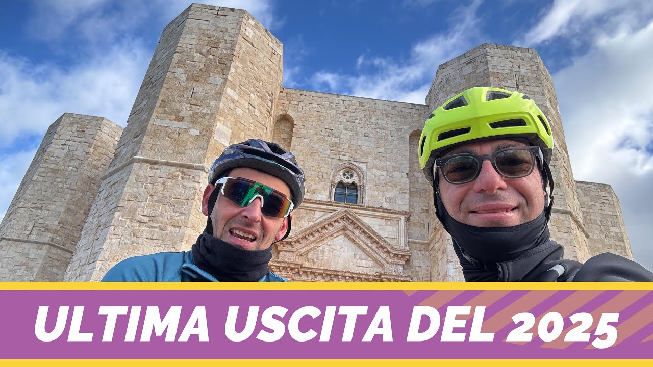 Nel gelo dell'Alta Murgia tra Calendano e Castel del Monte passando dalla Ciclovia dell'Acquedotto