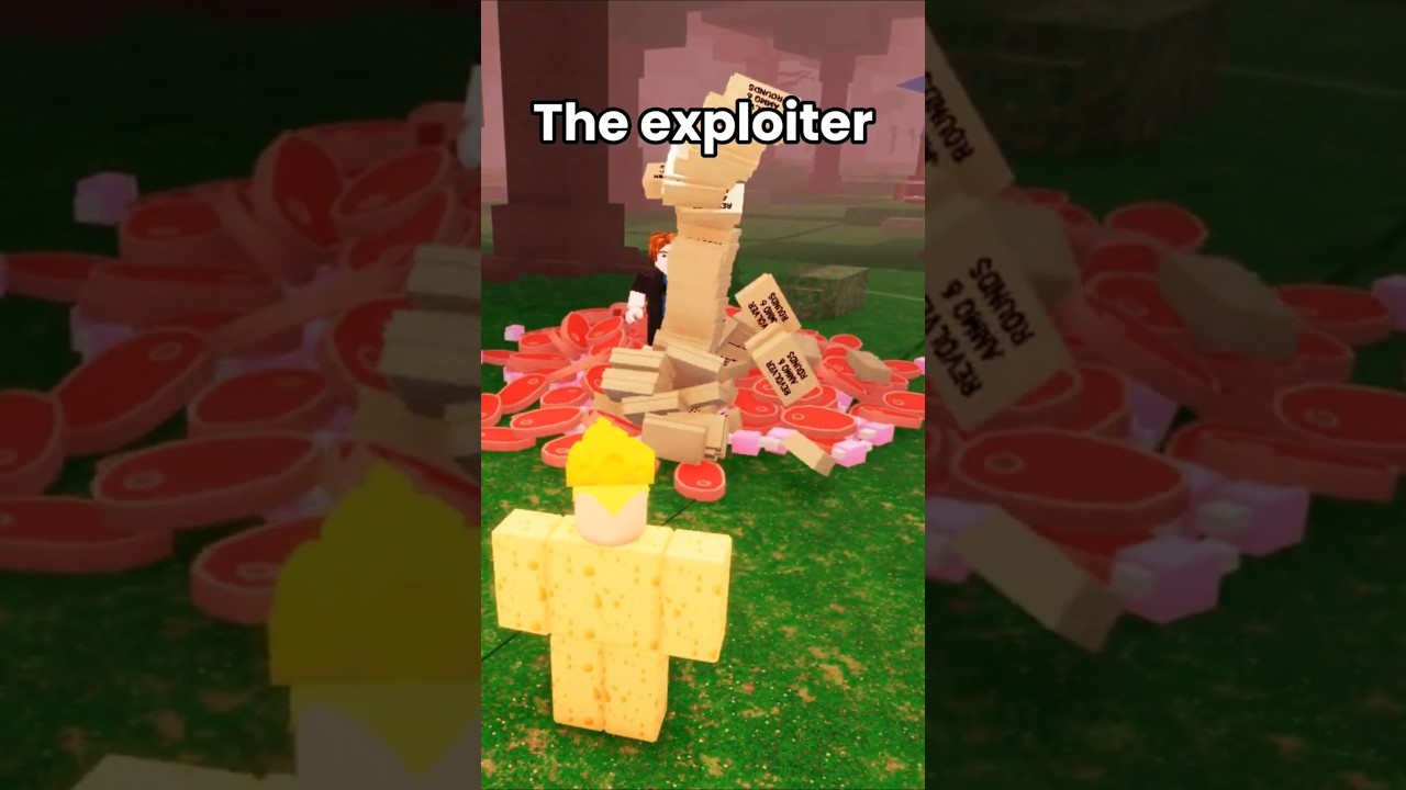 Types of players in 99 nights PT.2 #roblox #99nights