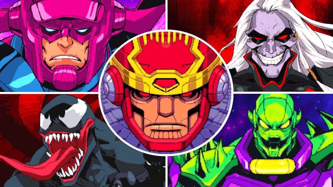 Marvel Cosmic Invasion - All Bosses