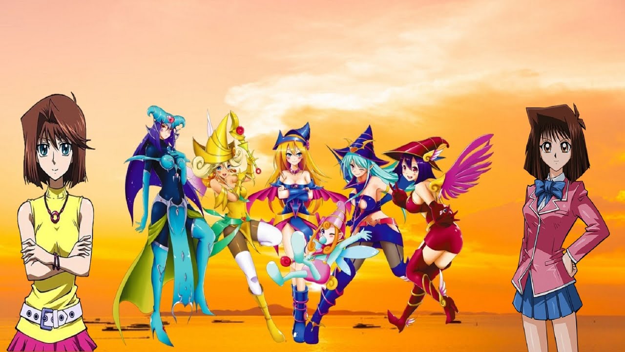 YuGiOh! LOTD Link Evolution - Tea And Magician Girls Gameplay