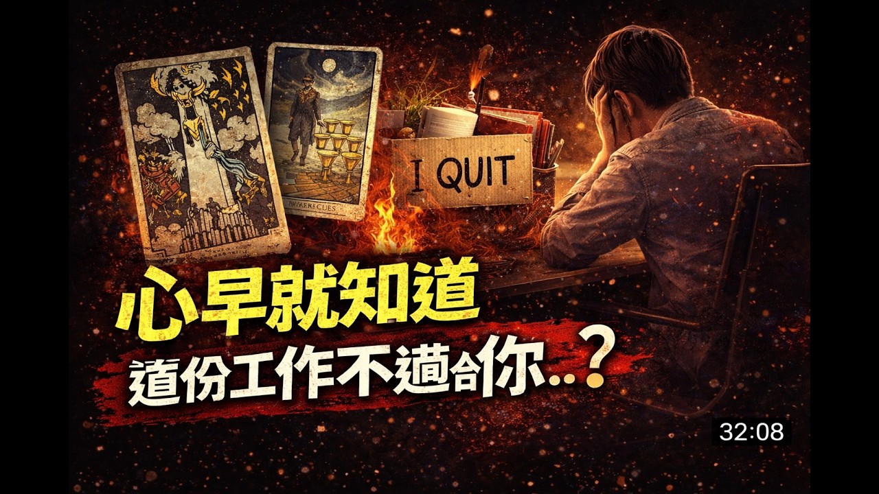 我要換工作了嗎？其實你心裡很早就知道答案｜塔羅占卜