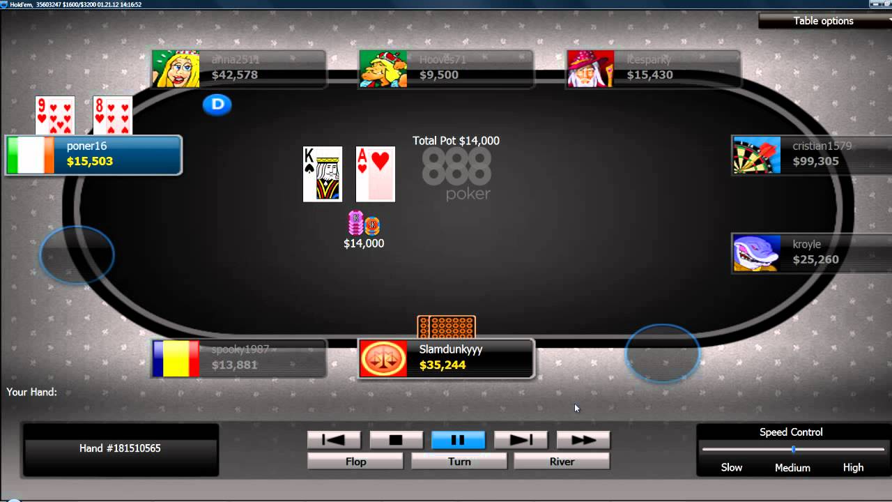 POKER BAD BEAT SICK RIVER CARD AS USUAL
