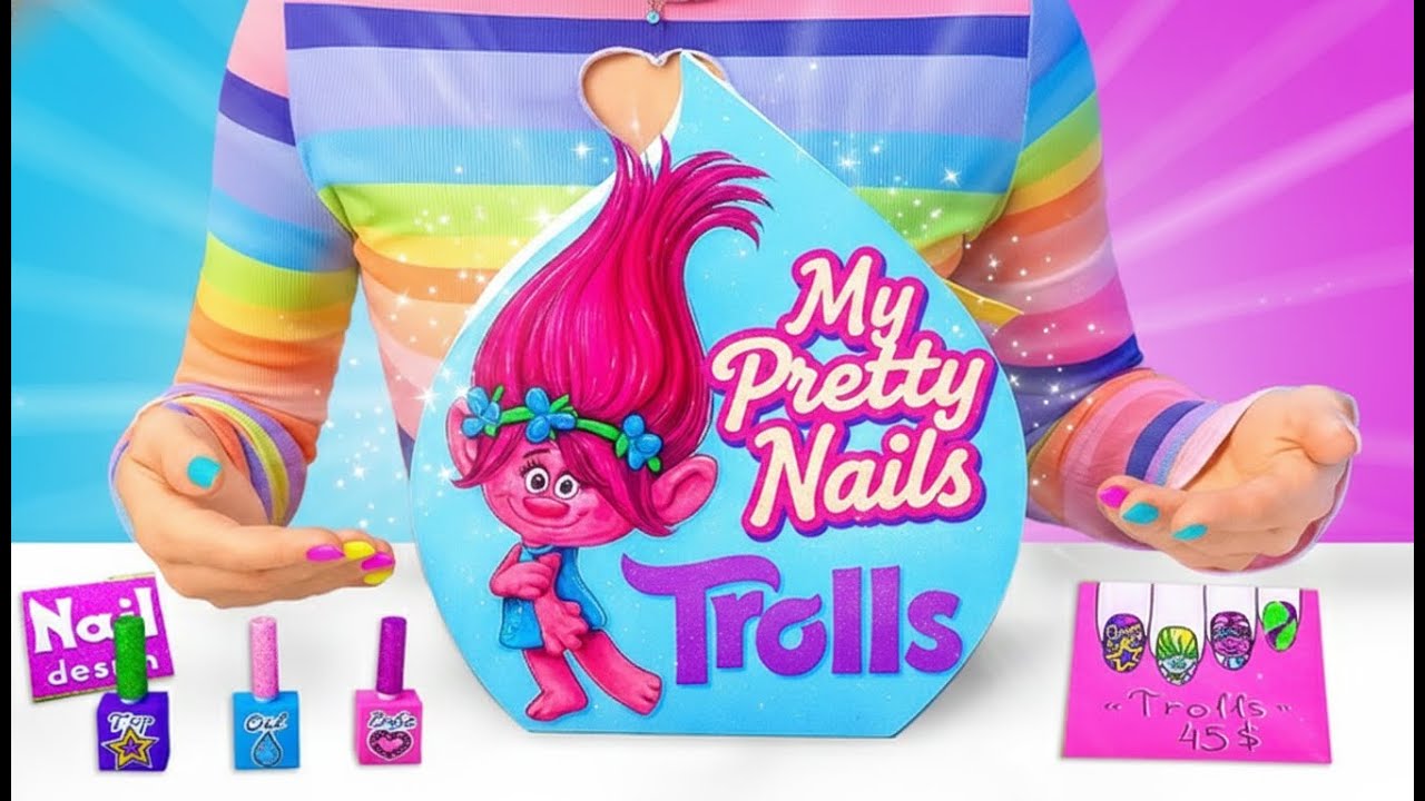 Магический Бумажный Маникюрный Салон DIY Нейл Арт и Веселые Поделки 💅 🎨