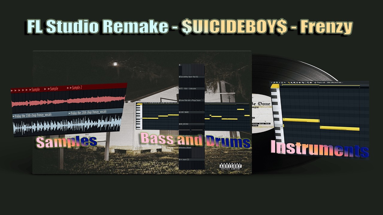 FL Studio Remake - $UICIDEBOY$ - Frenzy