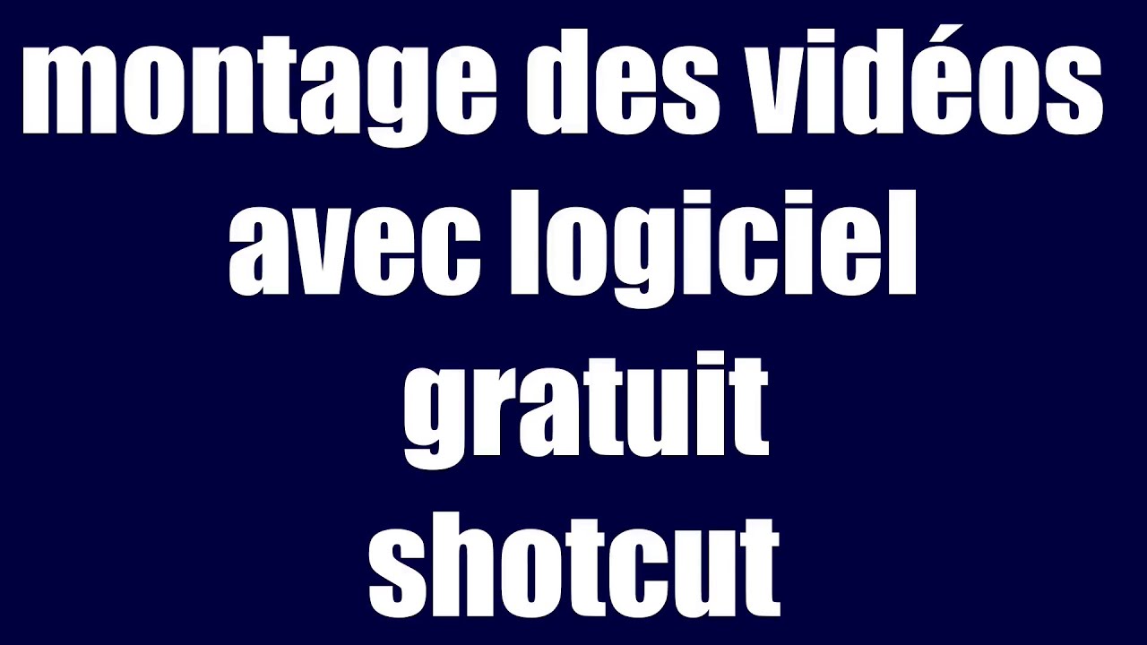 Le meilleur logiciel gratuit de montage vid&eacute;o sans filigrane sur pc et mac