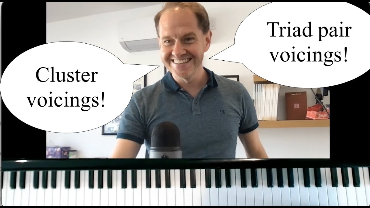 Jazz Piano Voicings 101: #17 Triad Pair and Cluster Voicings