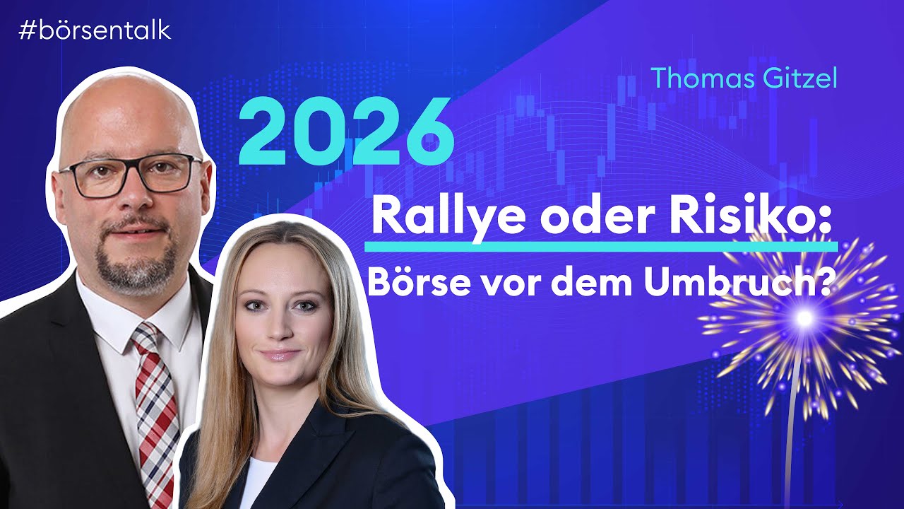 B&ouml;rsenjahr 2026: Zinsen, Aktienm&auml;rkte und KI |Tech-Blase | Fed | EZB | B&ouml;rse Stuttgart