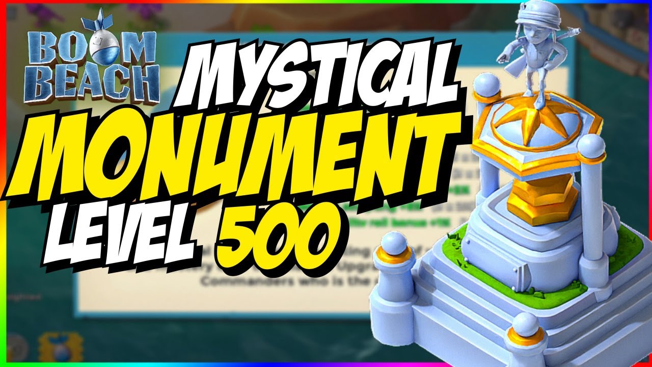 Mystical Monument Level 500 in Boom Beach ▶ Should You Upgrade it // Pros and Cons