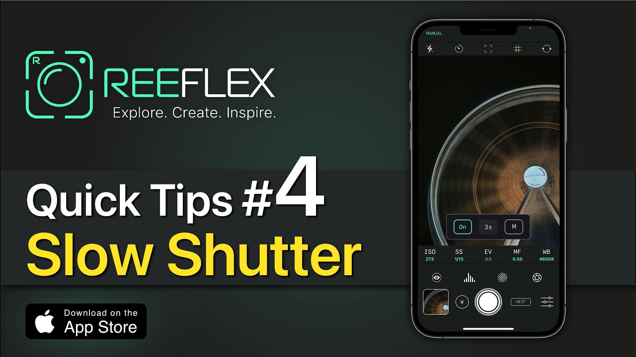 REEFLEX Pro Camera | Quick tips #4 - Slow Shutter modes