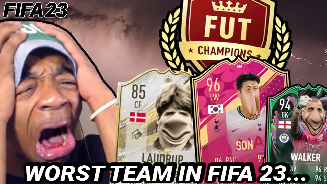 playing FUT CHAMPS with cards i HATE in FIFA 23...