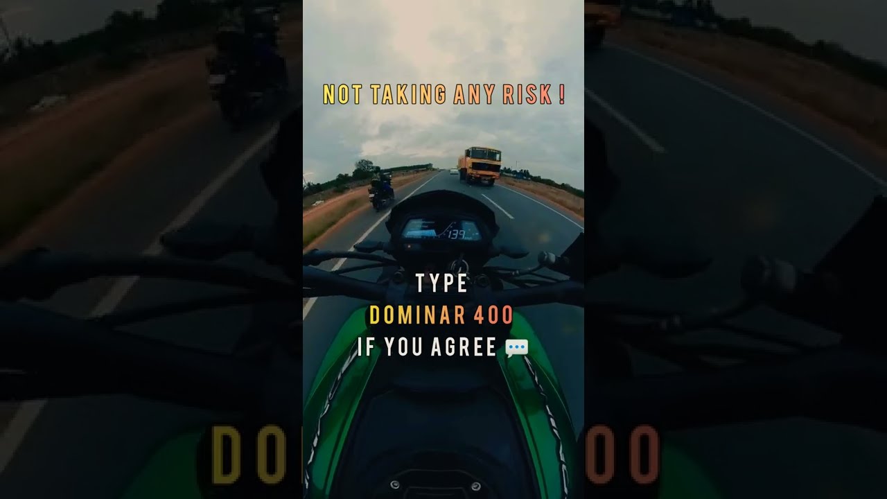 Dominar 400 ug top speed in highway 🏍️💨🔥😱Ultimate Power 🤯Exaust Note 💥 #dominar400ug #dominar400bs6