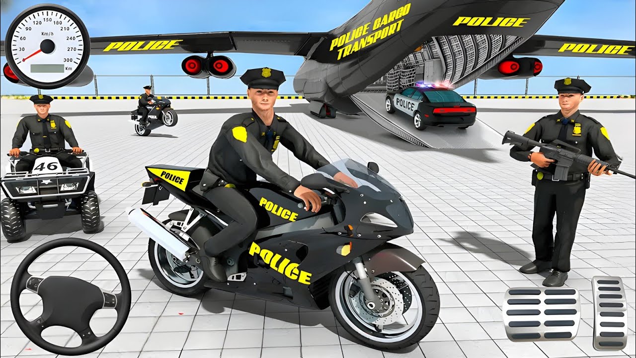🚨 Police Chase Simulator 3D &ndash; Real City Crime Pursuit Gameplay (Android)
