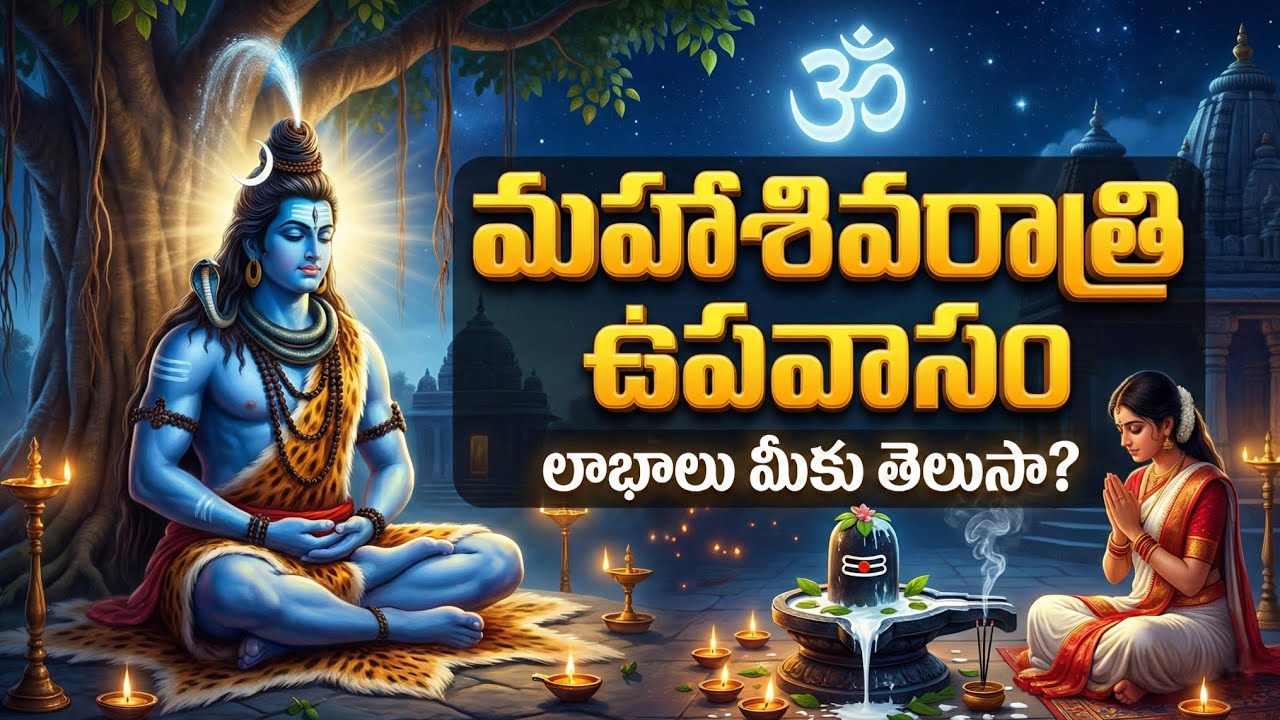 మహాశివరాత్రి ఉపవాసం | లాభాలు మీకు తెలుసా? | Maha Shivaratri Fasting Benefits in Telugu