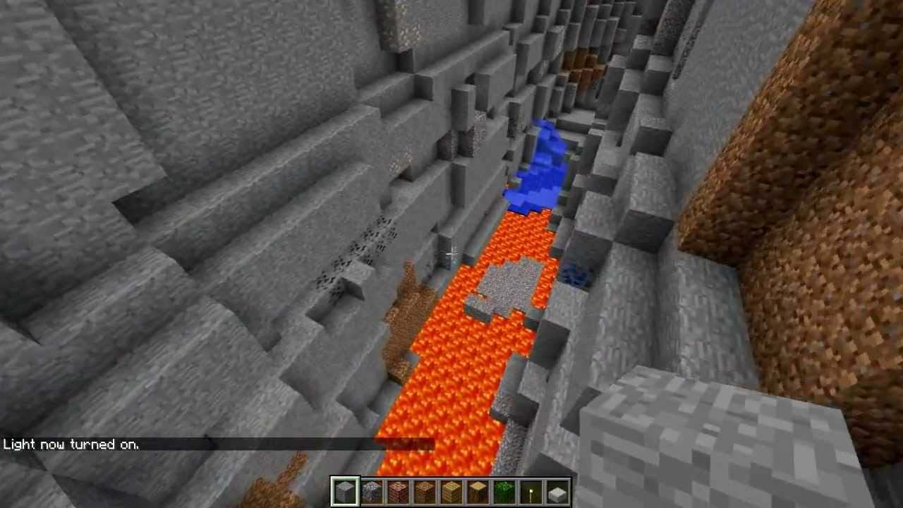 Minecraft 1.2.5: DIAMOND SEED!!!!