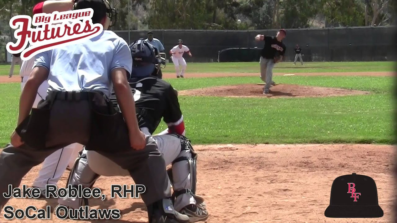 Jake Roblee Prospect Video, RHP, So Cal Outlaws