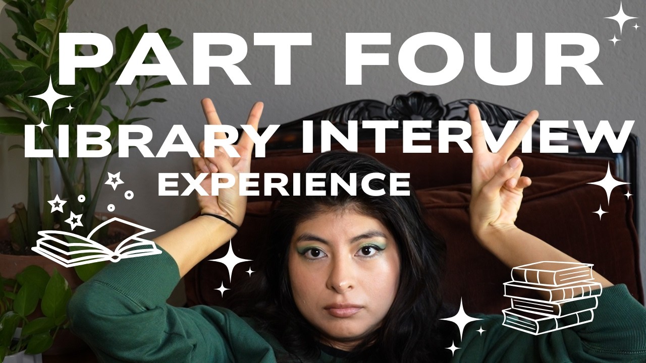 📚Youth Services Library Interview: What They Asked & How I Answered✨
