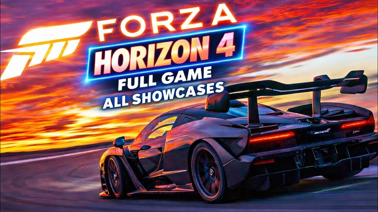 Forza Horizon 4 Full Playthrough 2024 (All Showcases) Longplay