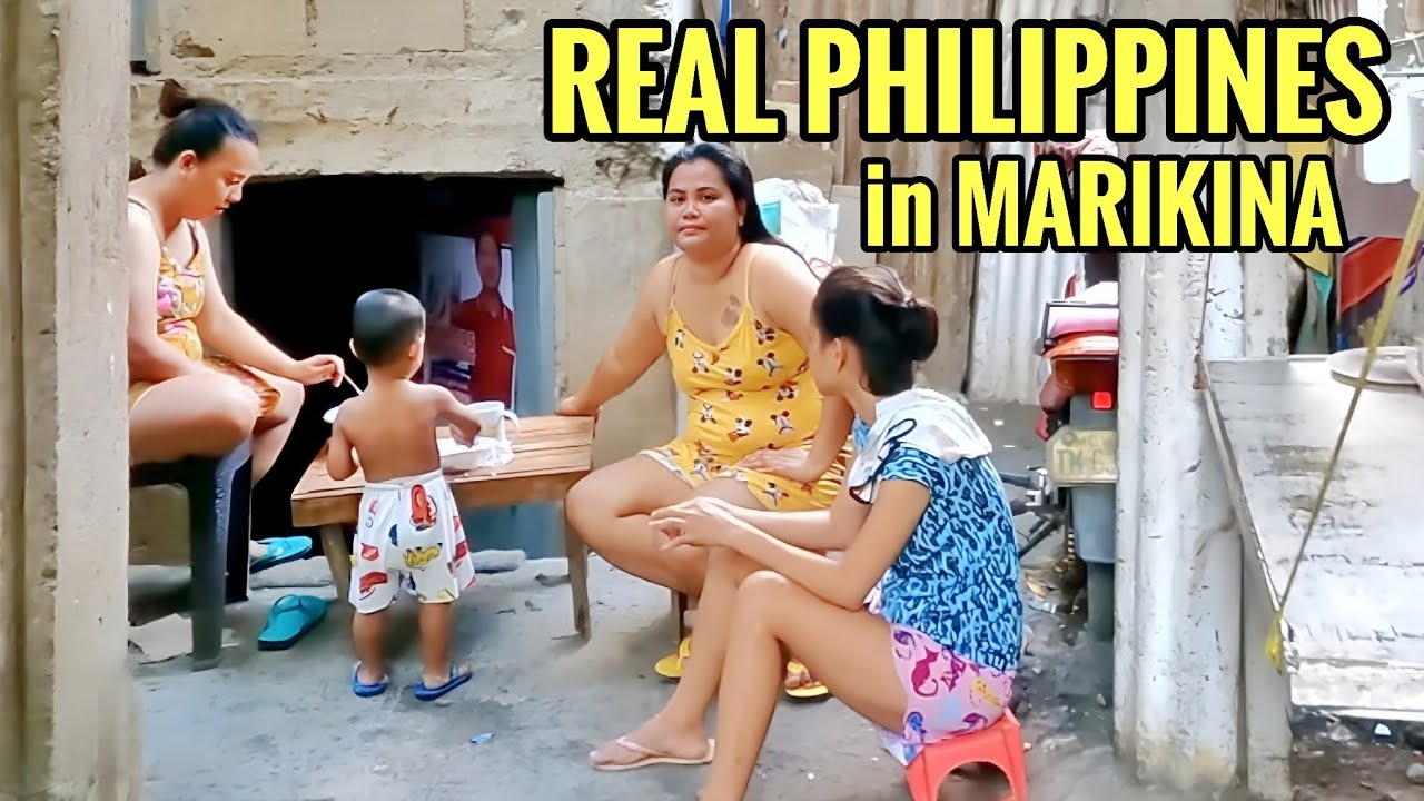 UNBELIEVABLE NEIGHBORHOOD | WALK on ULTIMATE NARROW ALLEY STREET in MARIKINA PHILIPPINES 🇵🇭