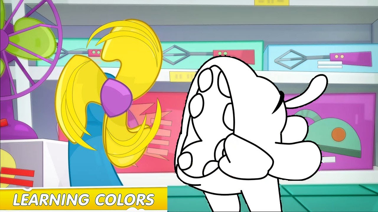 Colouring Book - Learning colours with Om Nom: Shopping