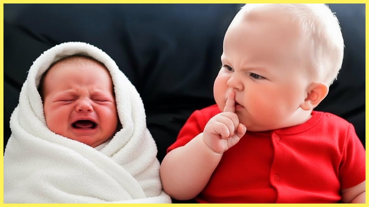 When Your Newborn Brother Won't Stop Crying - Legendary Newborn Compilation