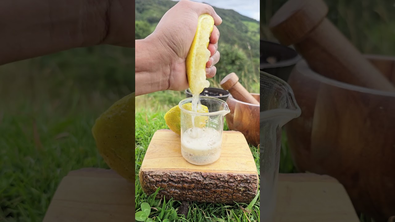How to make a natural calcium-based fertilizer #garden #experimnent #agriculture