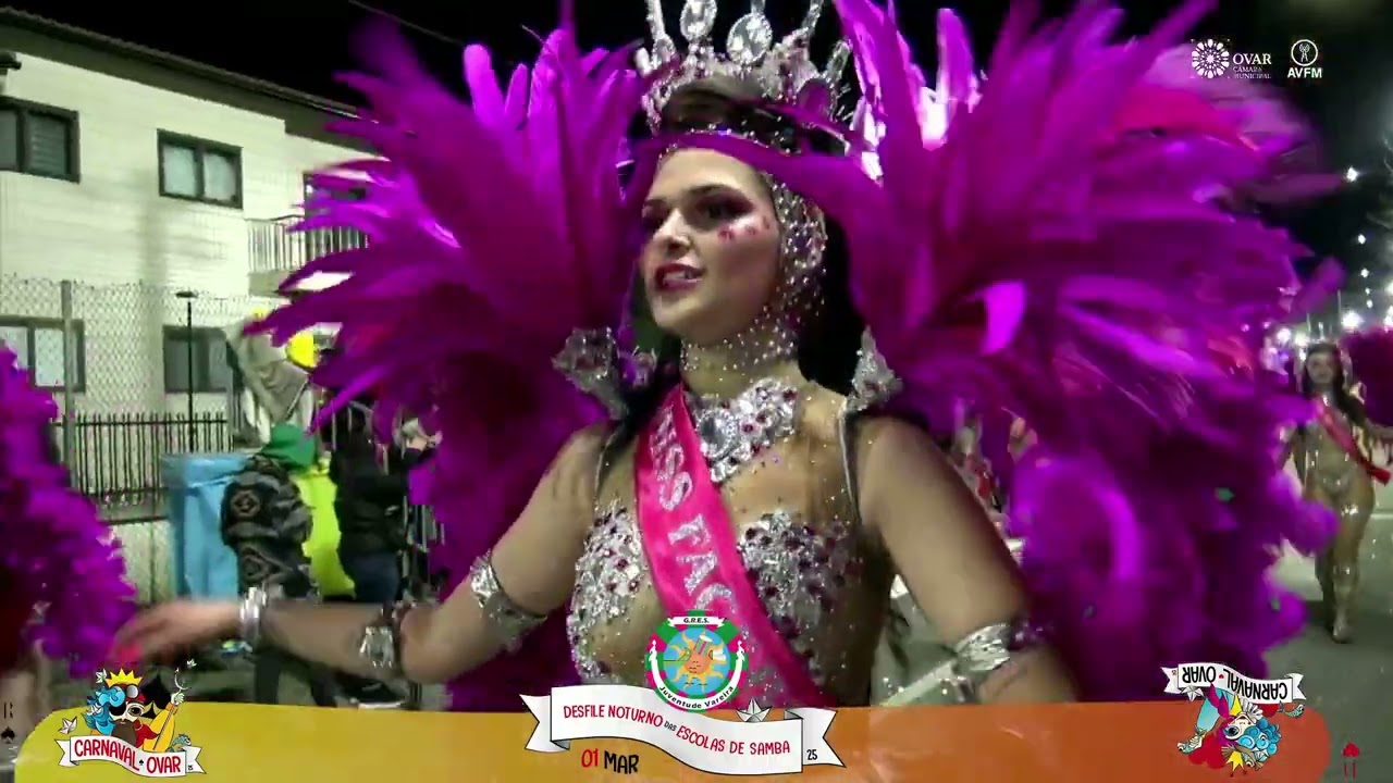 Desfile noturno das Escolas de Samba | Juventude Vareira | Carnaval de Ovar 2025