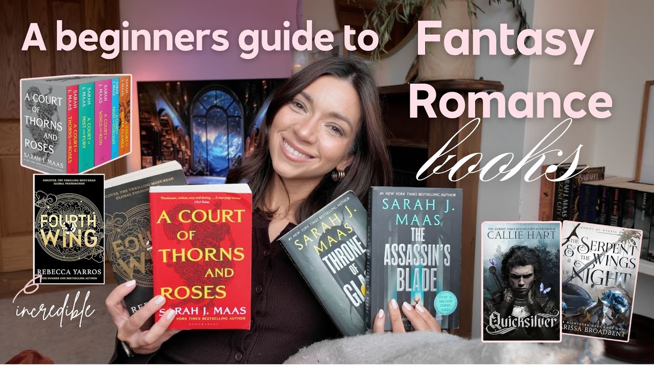 A BEGINNERS guide to FANTASY ROMANCE books ✨🧚🏼🥀