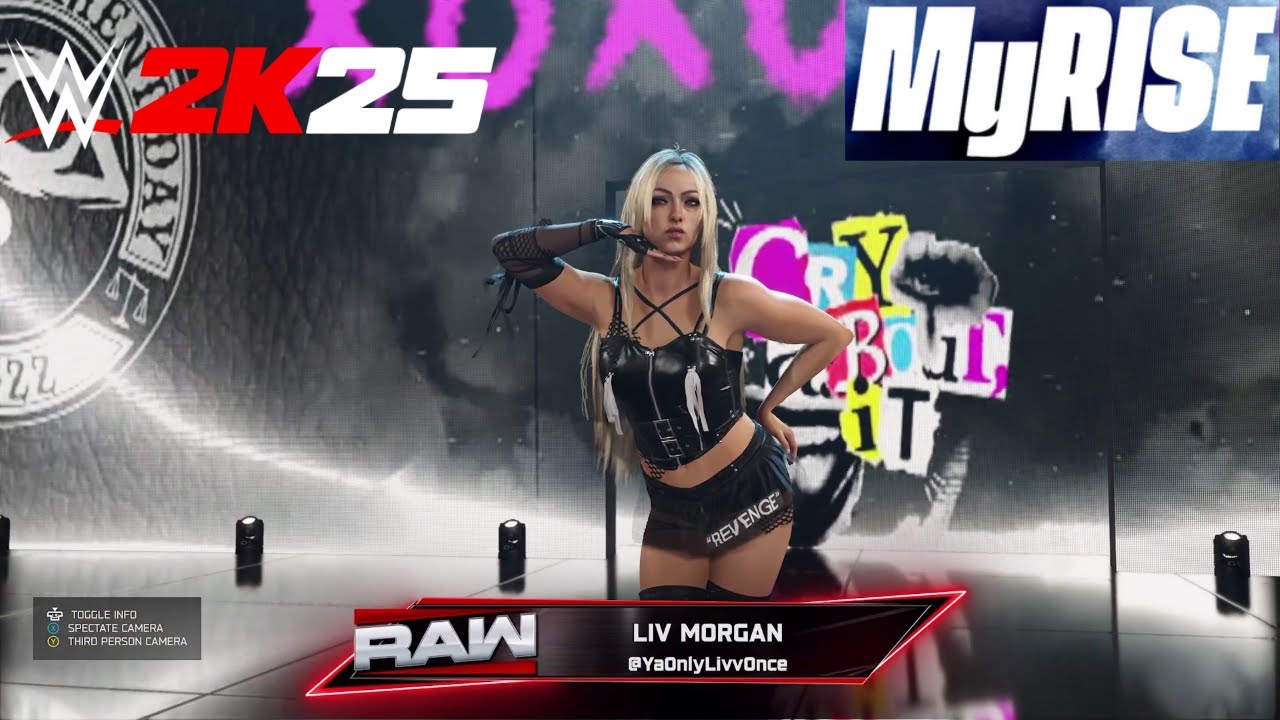 Raw / WWE 2K25 MyRise (Woman/RAW) Walkthrough #1