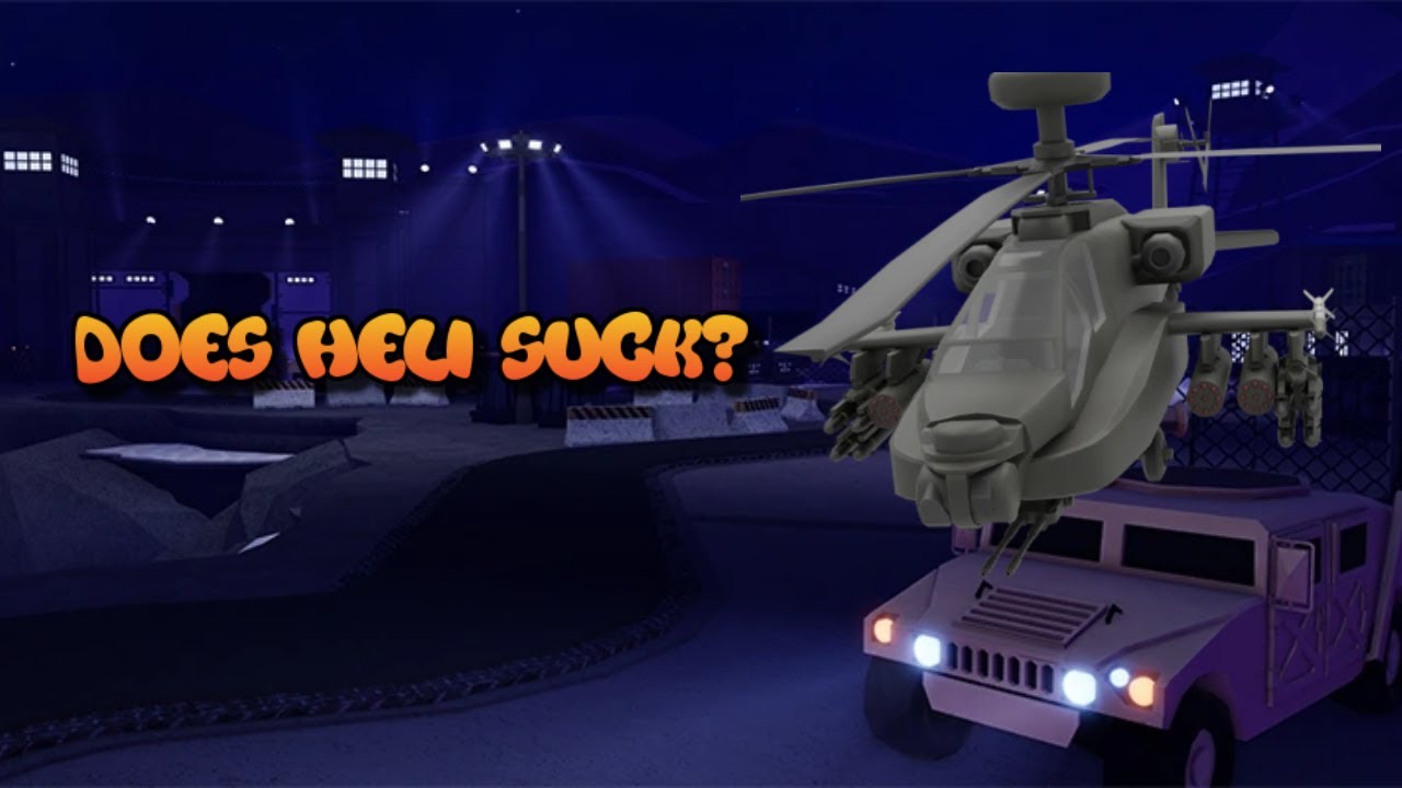 Does helicopter suck?  TDX