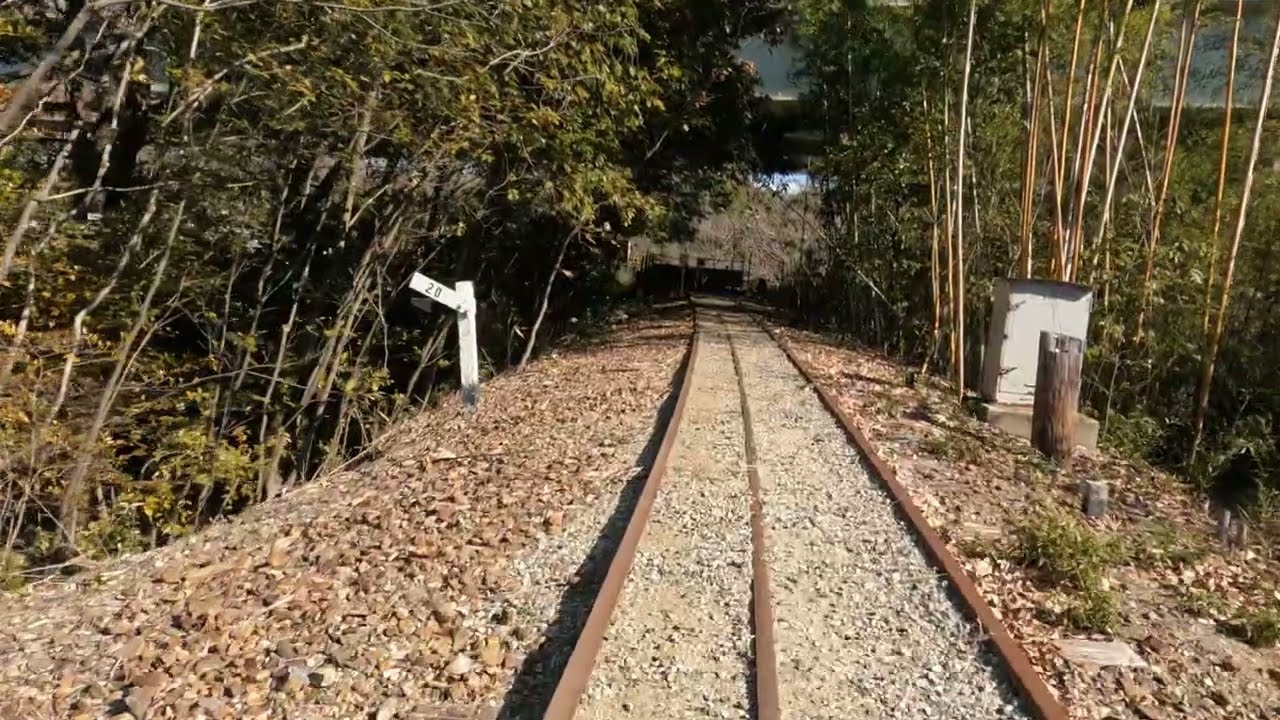 名鉄三河線廃線跡　三河御船付近
