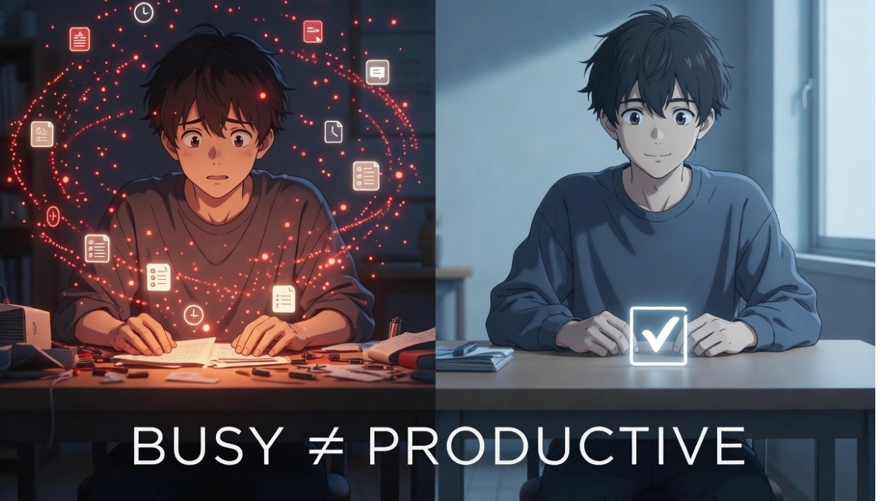 The Psychology of Feeling Busy… But Getting Nothing Done