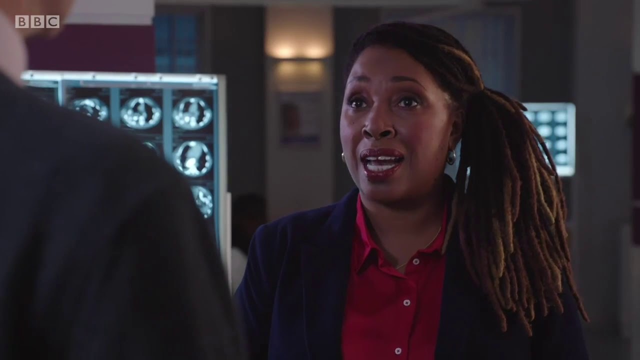 Holby City s22 e8 Hanssen scenes
